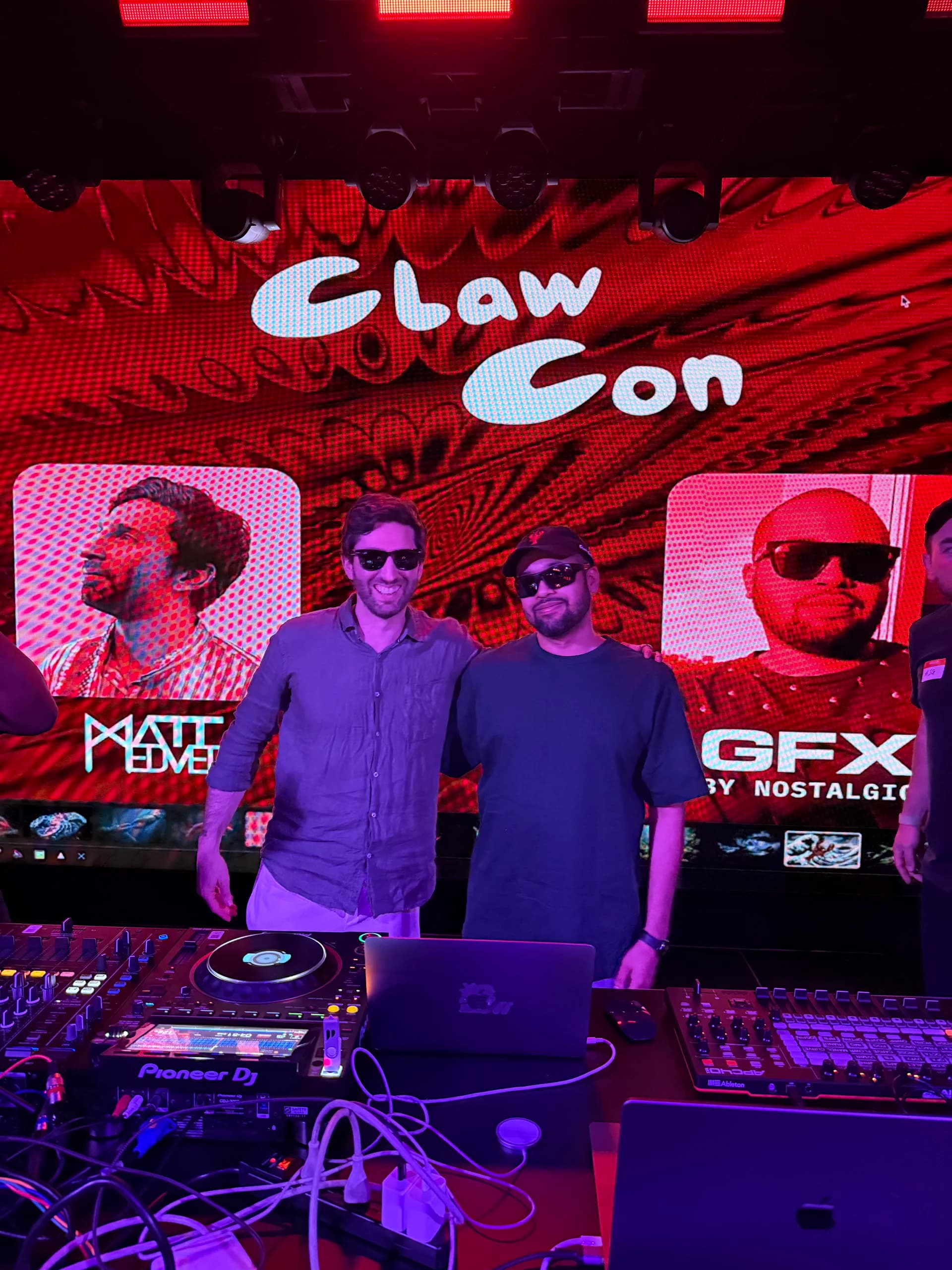 Crowd scene at ClawCon